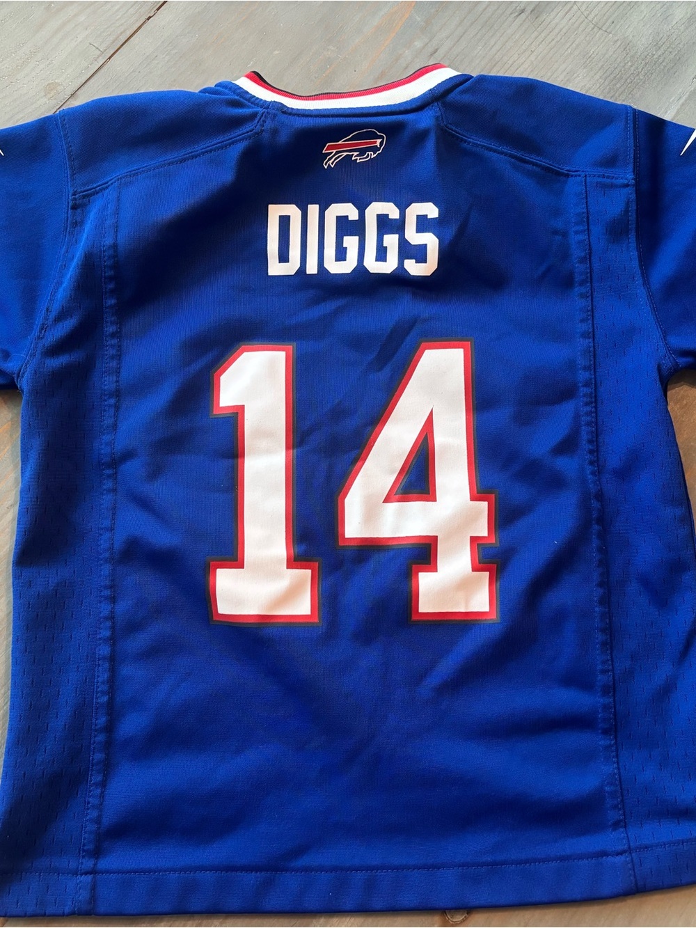 NFL Royal Blue On-Field Nike Jersey Interior Label